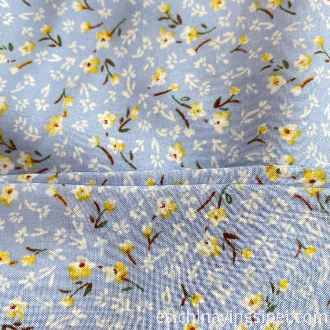 45S Patrón más último Flor de flores suaves Fuli Crepe 100% Viscose Fabric for Woman